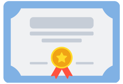 認定証アイコン